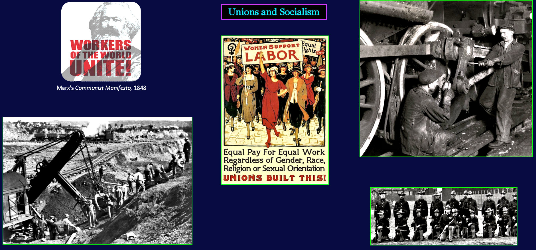 Unions and socialism, 1910